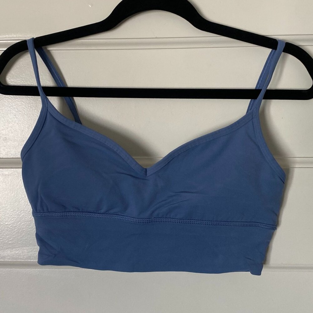 lululemon athletica Blue sports bra